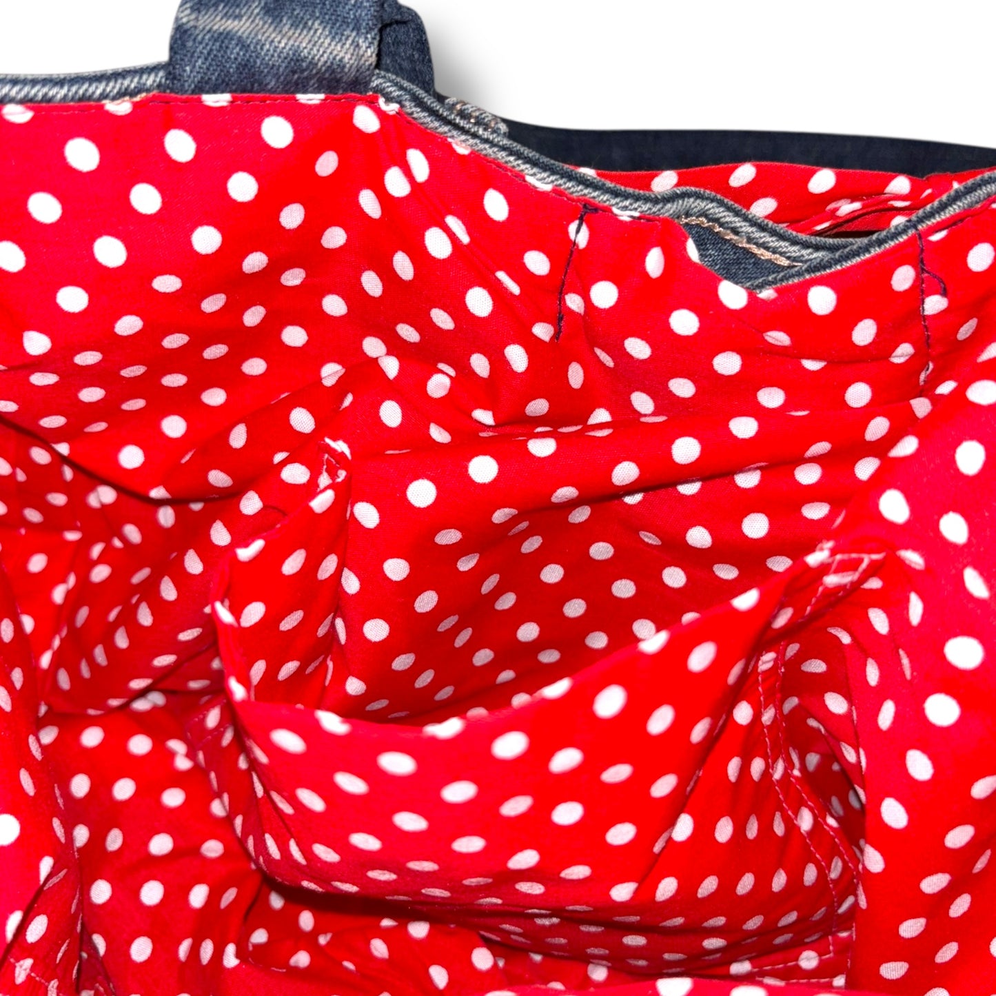 Y2K Tote Bag Upcycled Jeans