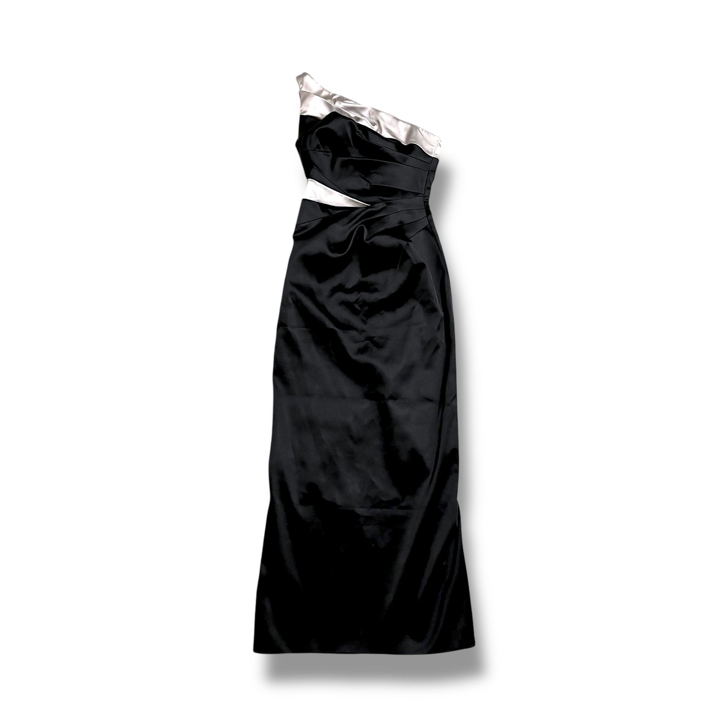 Y2K Dress Gown Off the Shoulder Maxi Karen Millen