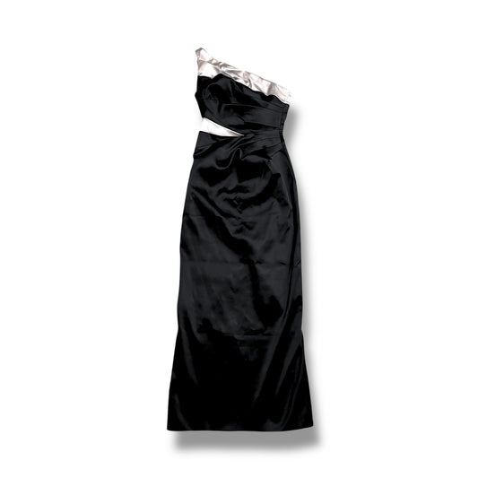 Y2K Dress Gown Off the Shoulder Maxi Karen Millen