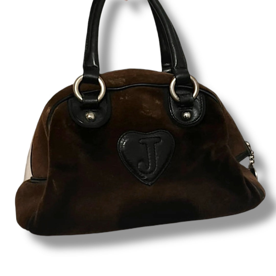 Juicy Couture Bag bowler charm 2000s vintage Y2K brown