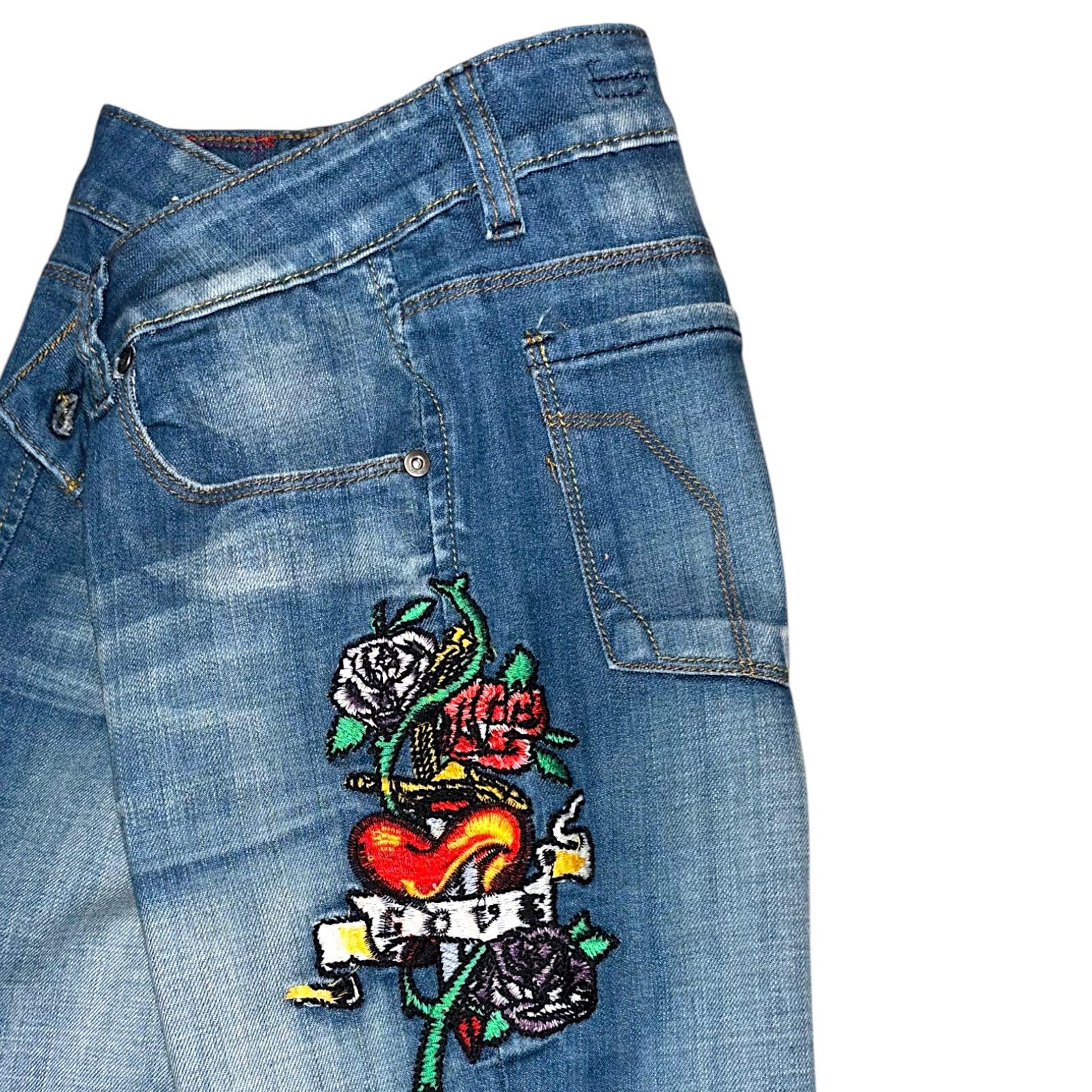 Miss sixty jeans Y2K women's Patched Low rise (S) – Fashion Aftermath