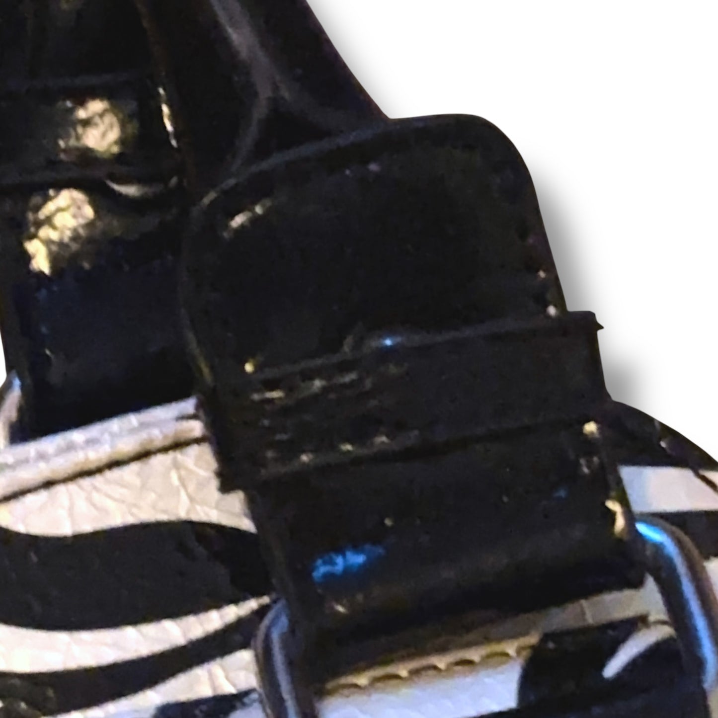 Y2K Handbag zebra look 2000s bag