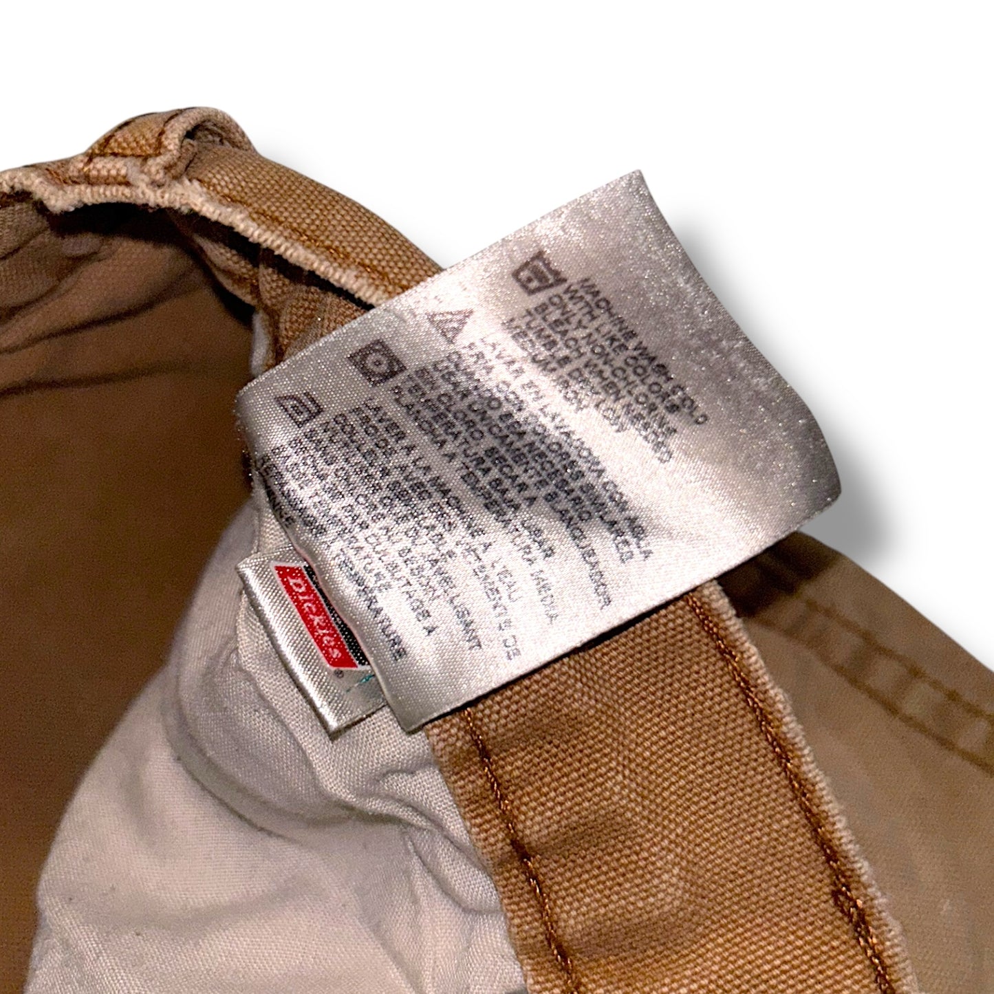 dickies carpenter jeans Men’s Work Trousers Carpenter Beige 38 X 30 Paint Dye