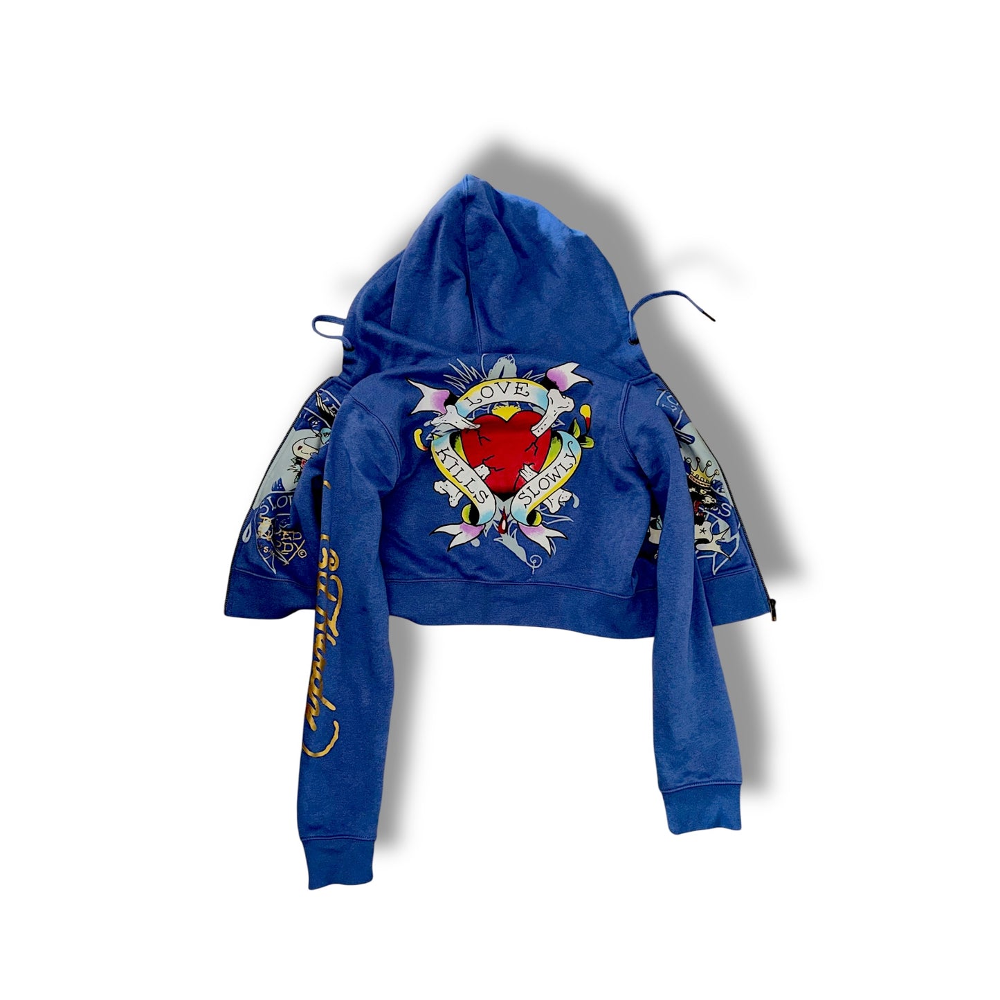 Y2K Ed hardy tracksuit Set Purple (L)