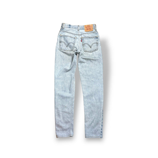 Vintage Levi’s jeans high waist straight leg W30 L32 (XS)