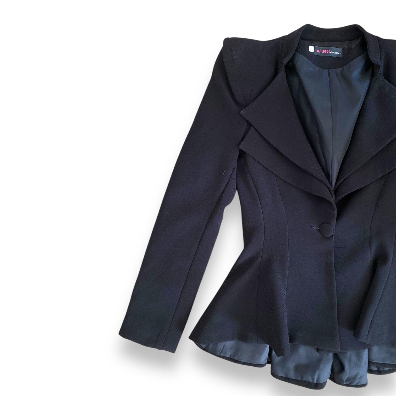 Vintage Blazer Waisted Shoulder Pads (XS) - Fashion Aftermath