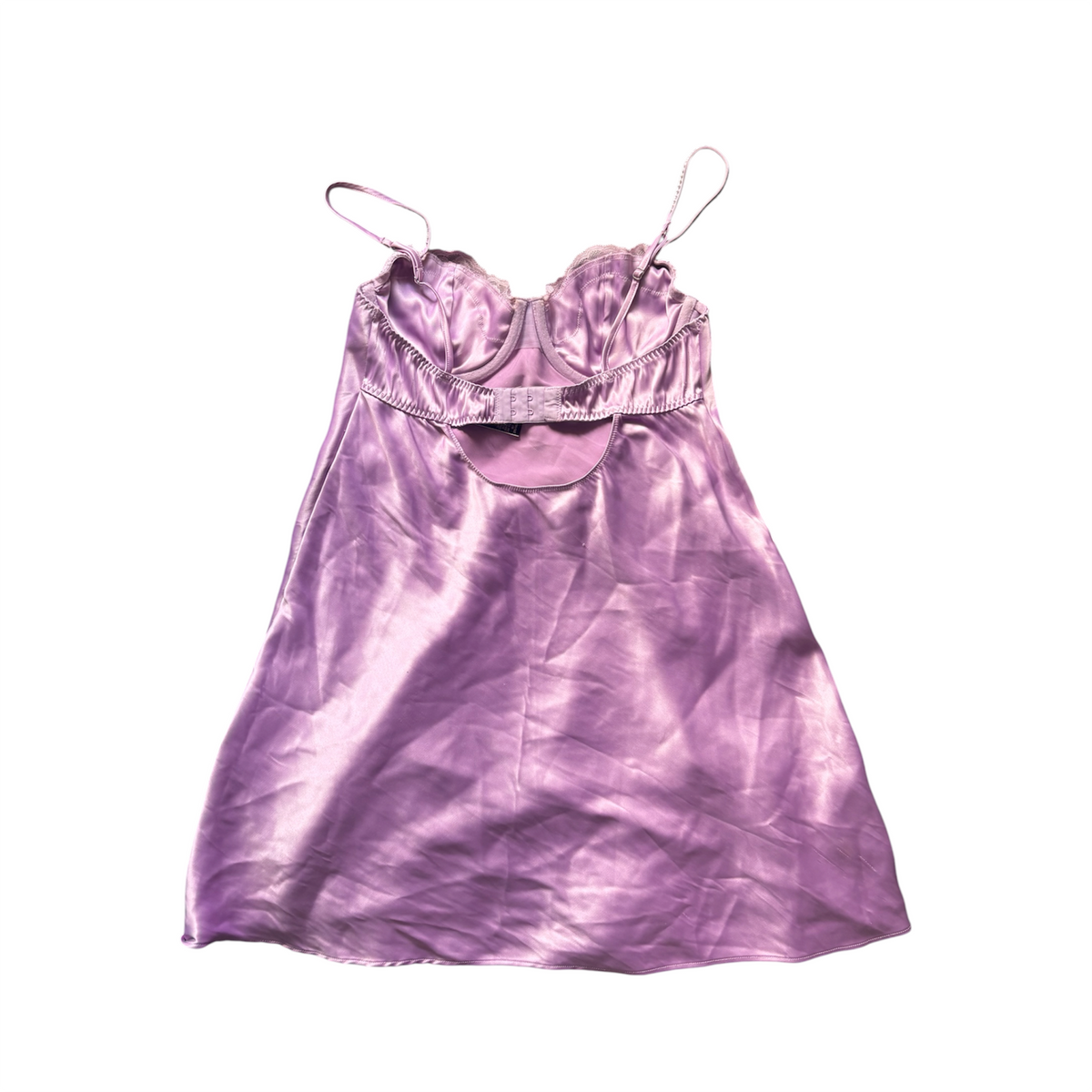 Victoria secret slip dress rhinestone lilac size M