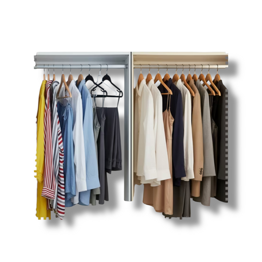 Clothing hangers wooden wardrobe 10x bundle