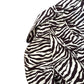 Y2K Vintage Jacket Zebra Look (M)