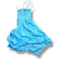 Fairy core Y2K Tube Top turquoise (S)