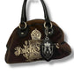 Juicy Couture Bag bowler charm 2000s vintage Y2K brown