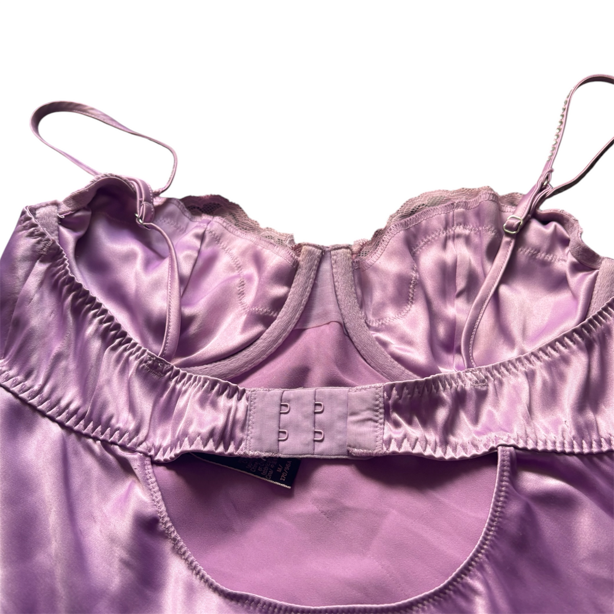 Victoria secret slip dress rhinestone lilac size M