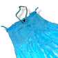 Fairy core Y2K Tube Top turquoise (S)