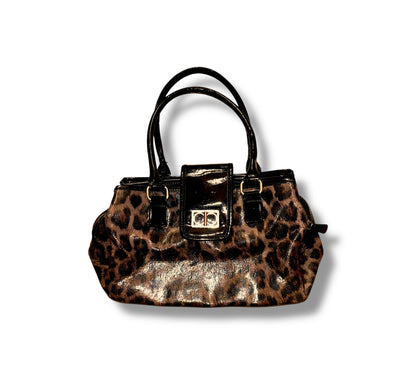 Y2K Handbag Leopard Print Vintage Bag