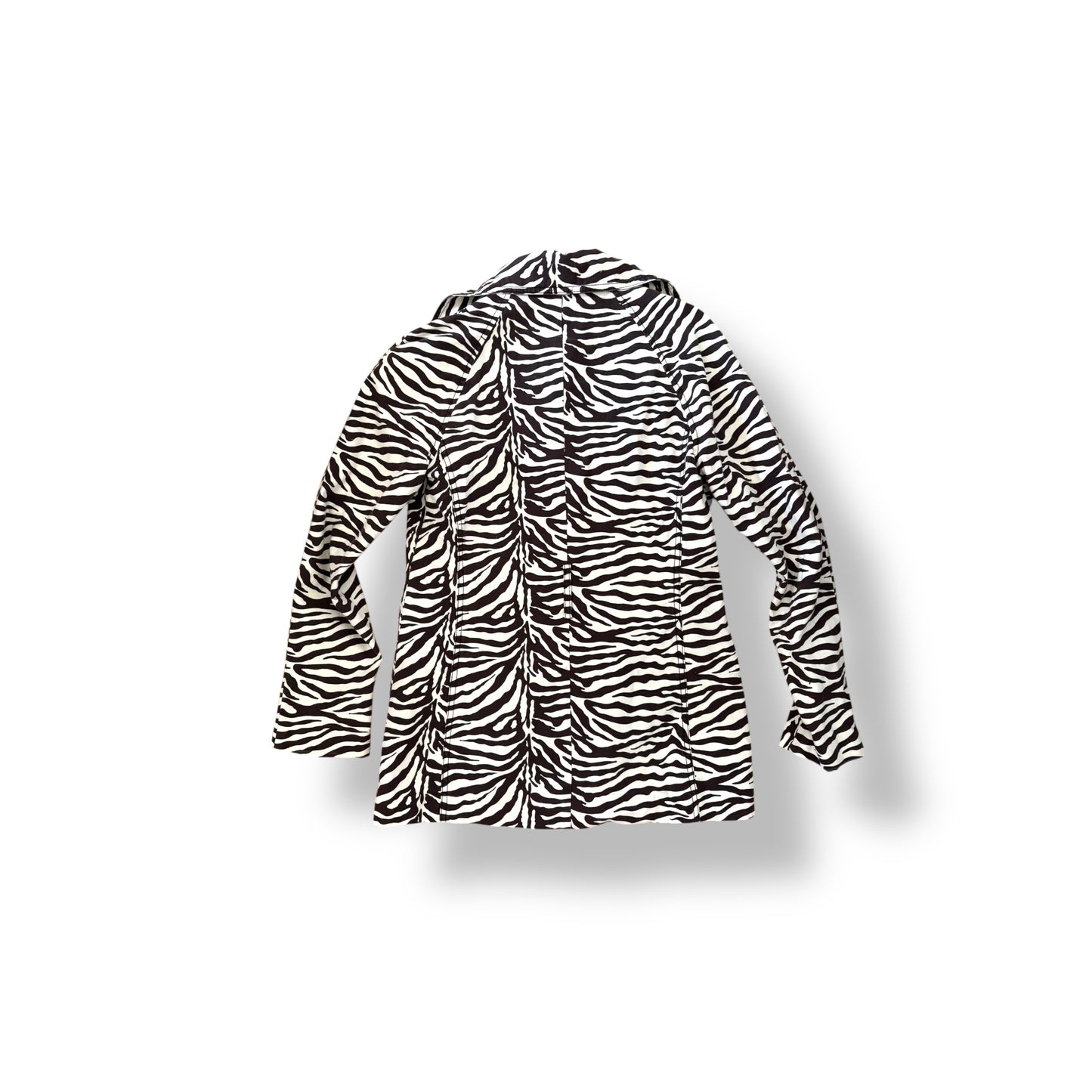 Y2K Vintage Jacket Zebra Look (M)
