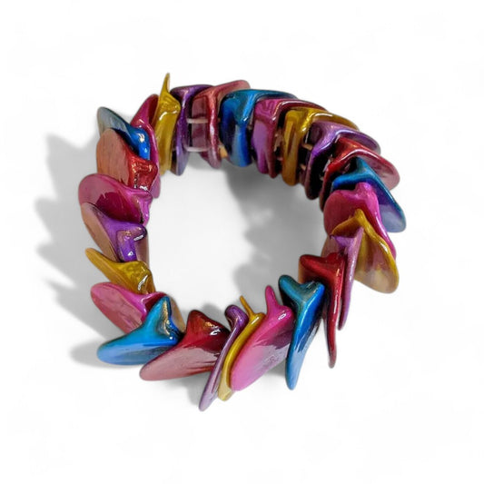 Chunky Vintage Bracelet Beads Retro Look