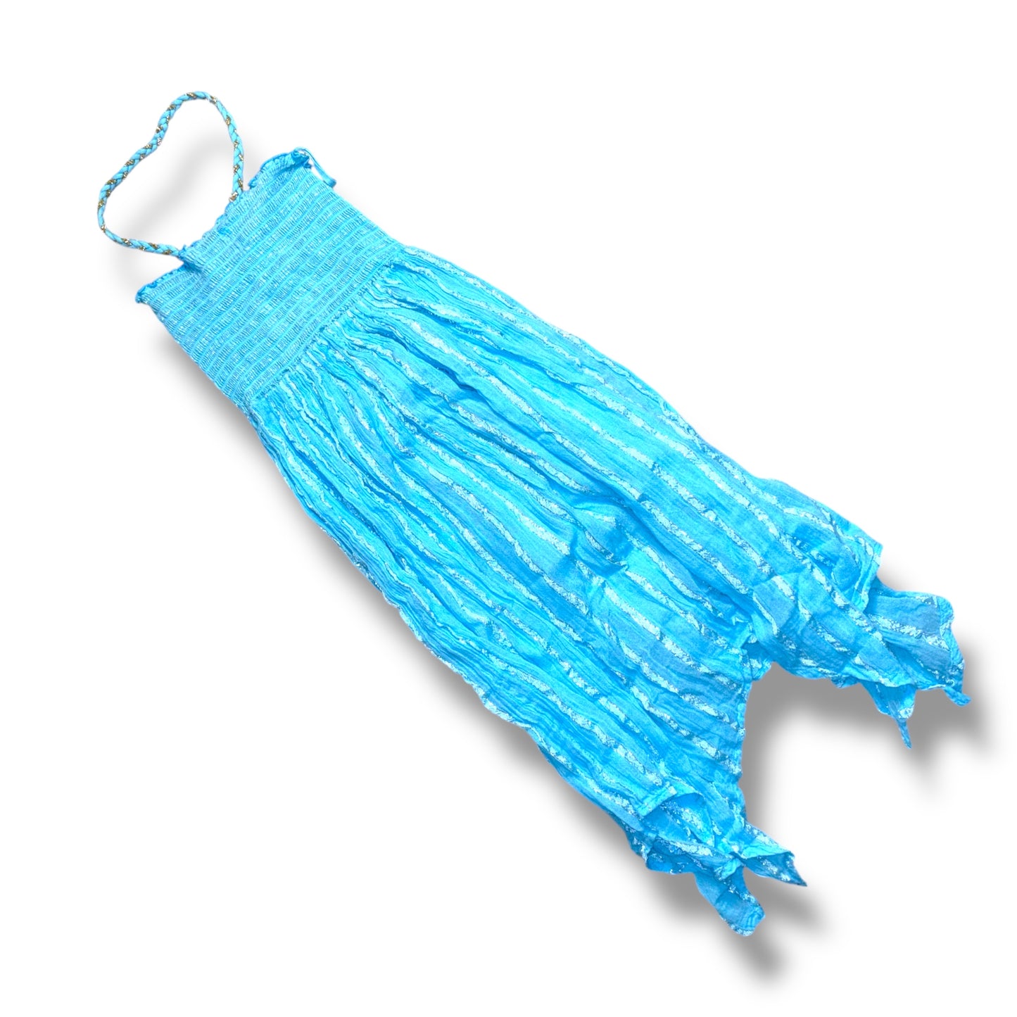 Fairy core Y2K Tube Top turquoise (S)