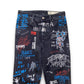 DIESEL Jeans Y2K Fit Dye Unique Print (XS)