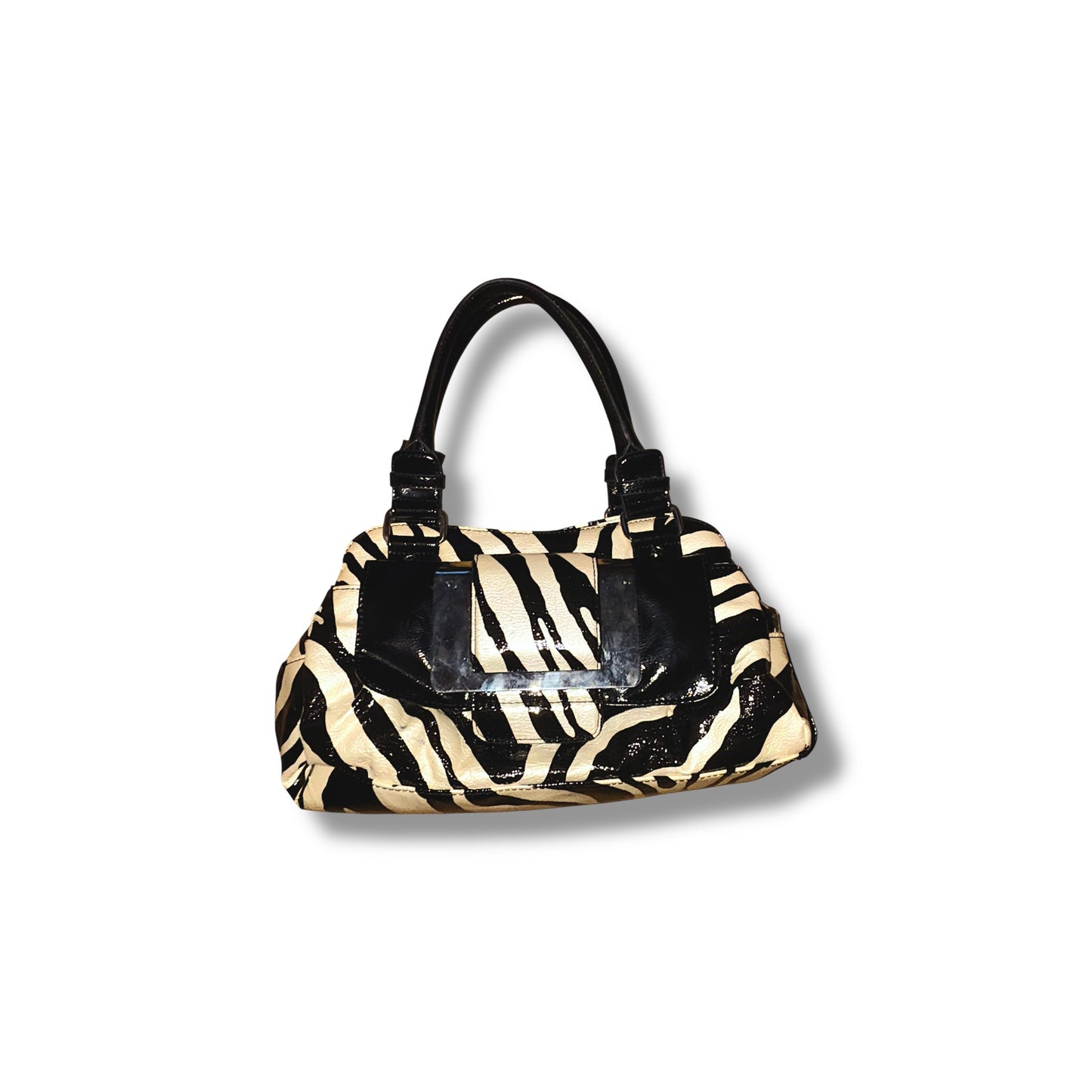 Y2K Handbag zebra look 2000s bag