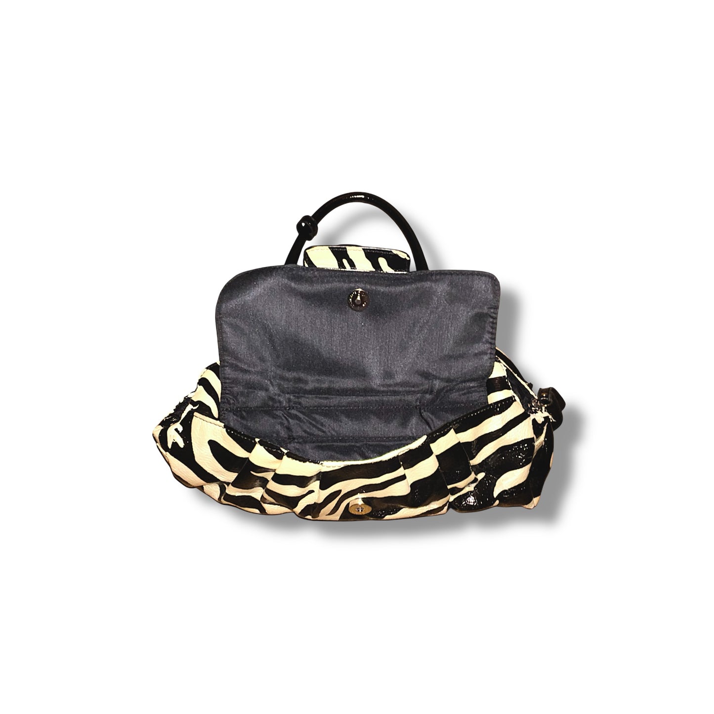 Y2K Handbag zebra look 2000s bag