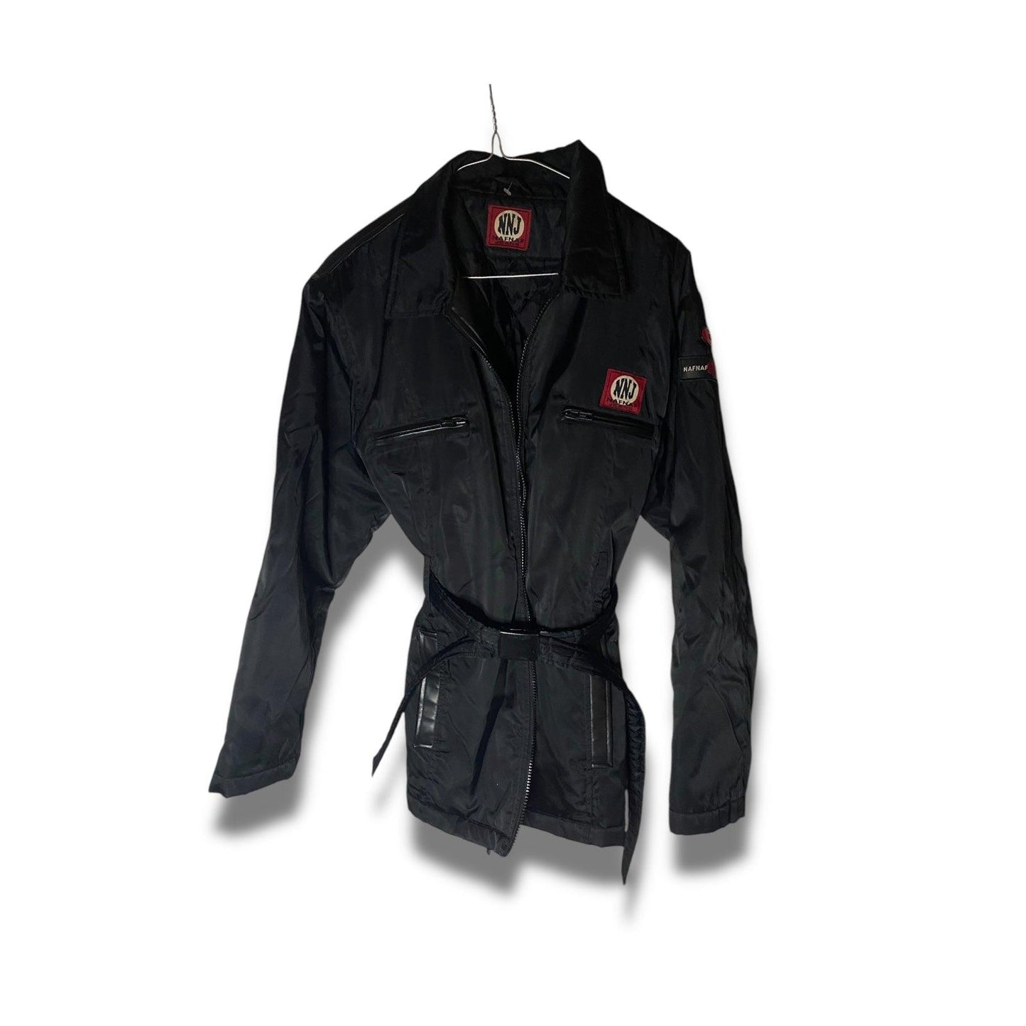 NAF NAF Jacket Vintage Biker Look (UK 14) - Fashion Aftermath