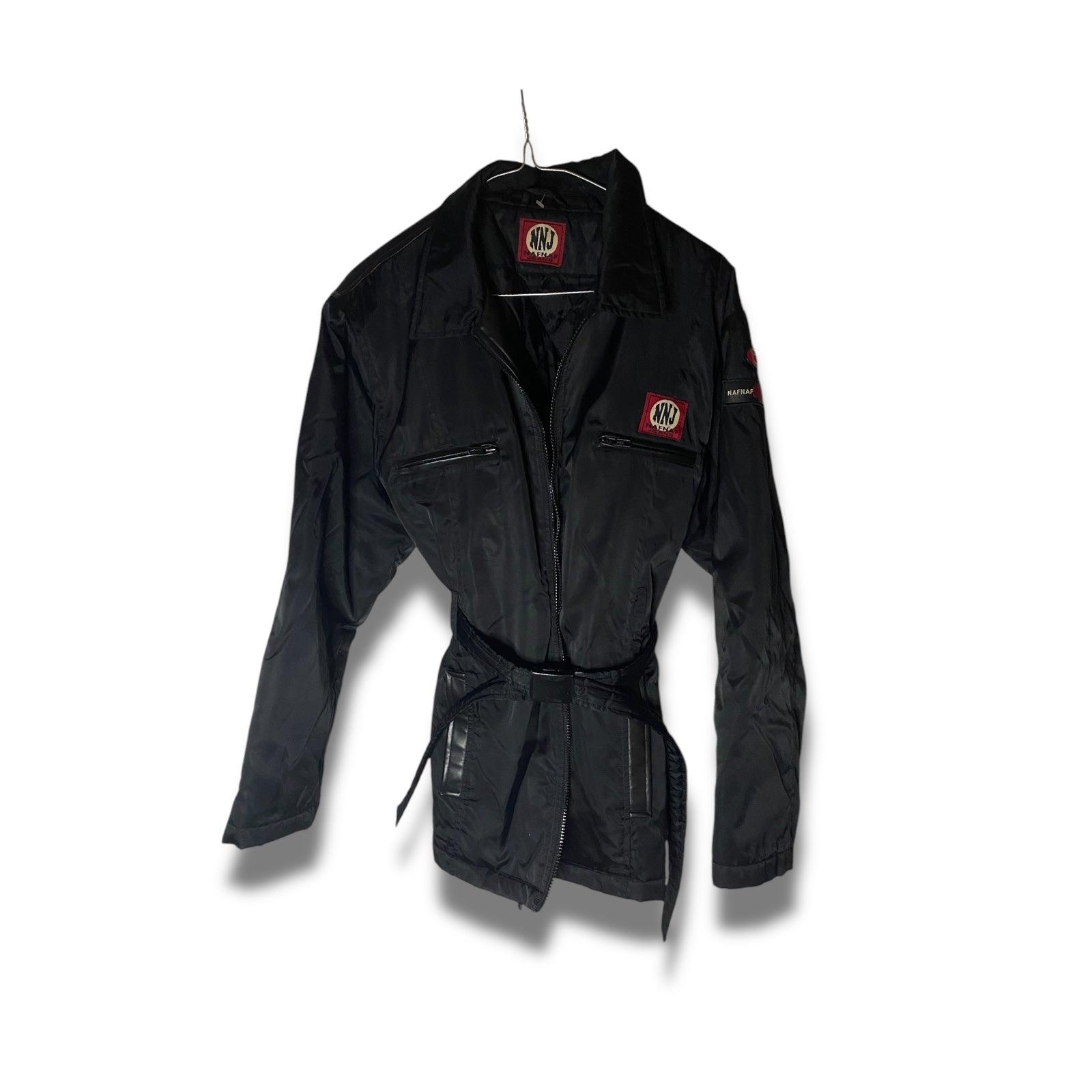 NAF NAF Jacket Vintage Biker Look (UK 14) - Fashion Aftermath