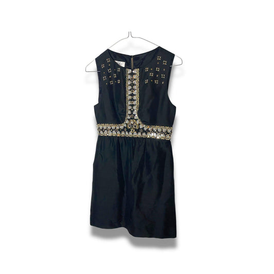 Mini Dress Vintage Silk A Sequin Designer Tibi New York (US 2) - Fashion Aftermath