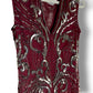 Sequin Midi Dress Vintage Party A-Line Y2K