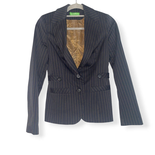 Striped Blazer Tailored Lined Vintage Women's (S/M) - Fashion Aftermath