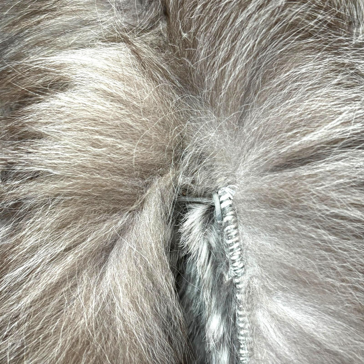 Real Fur Vest Vintage Rabbit