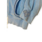 Y2K Sweatshirt Velour Baby Blue (XS/S) - Fashion Aftermath