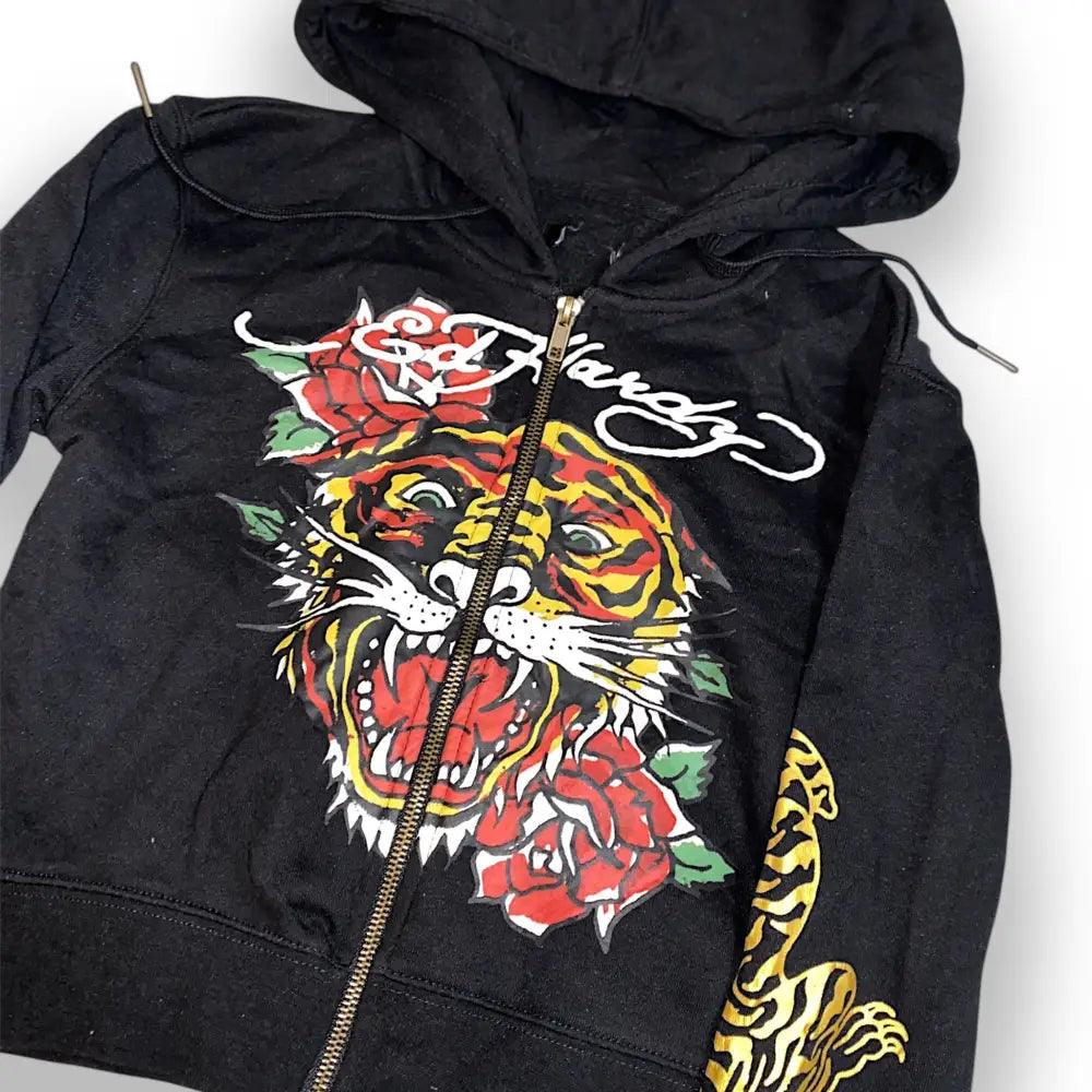 Ed hardy tracksuit black womens S - Fashion Aftermath