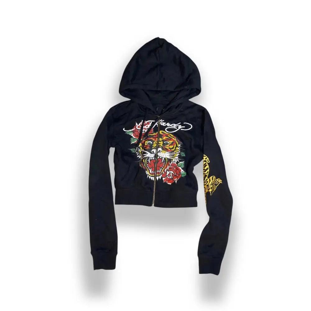 Ed hardy tracksuit black womens S - Fashion Aftermath