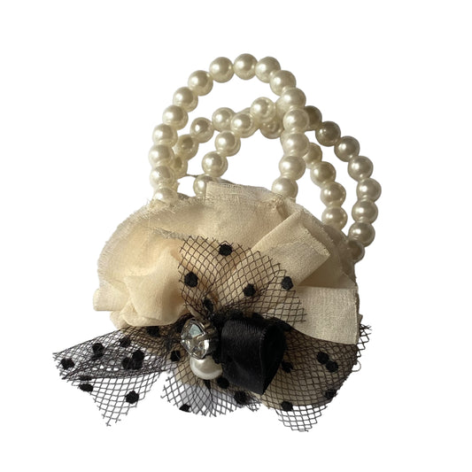 Vintage Bracelet Pearl Breads Flower Decoration Costume Jewelry - Fashion Aftermath