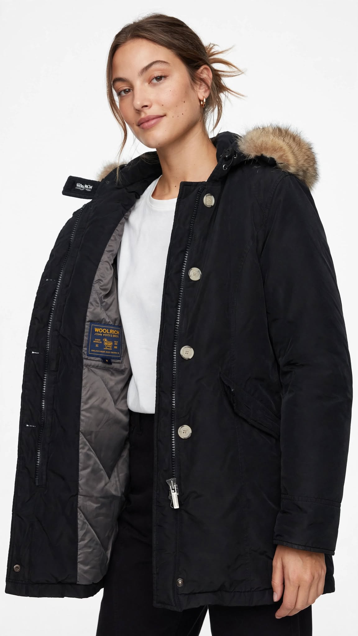 WOOLRICH Women's arctic parka coat Size M