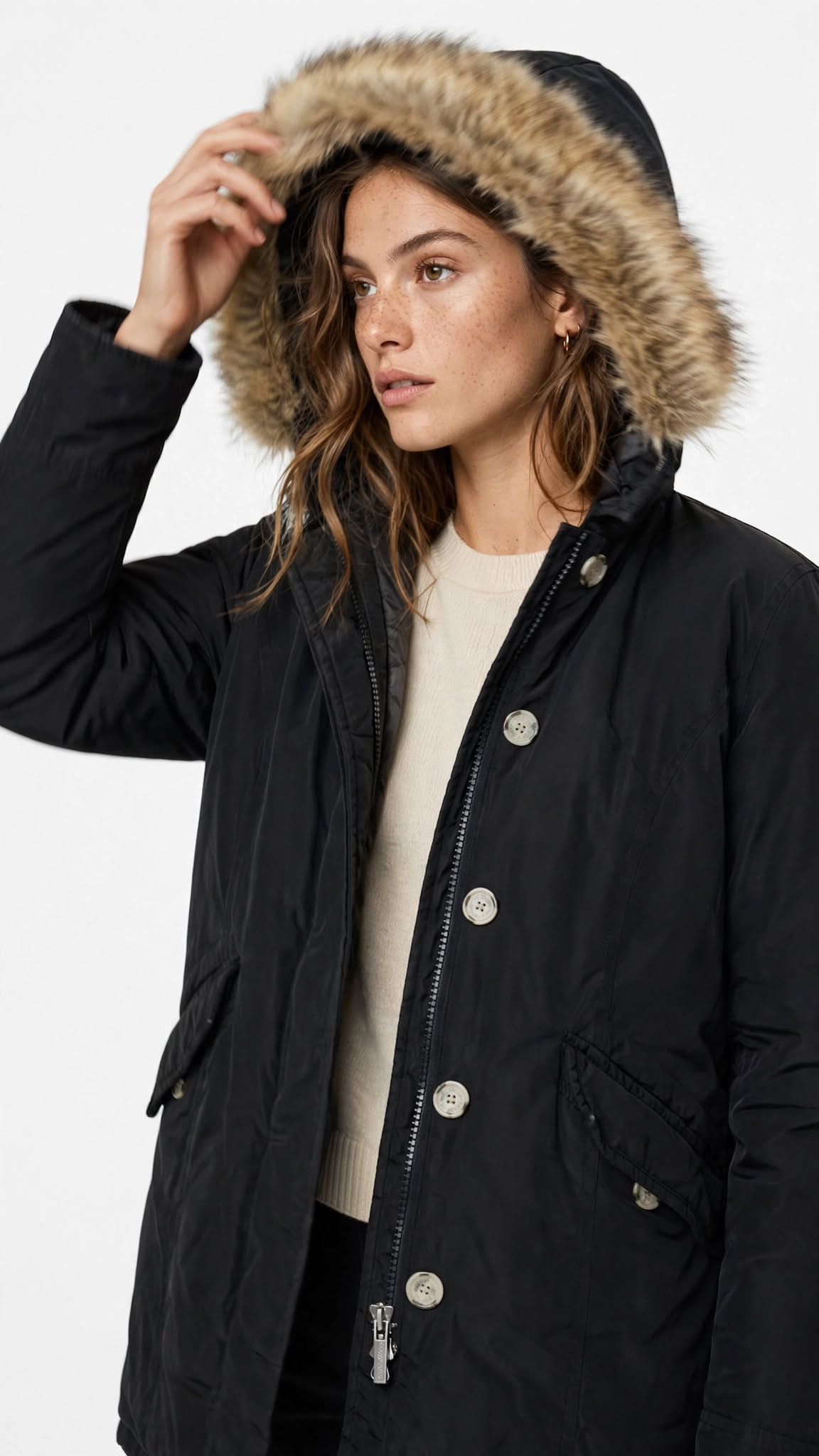 WOOLRICH Women's arctic parka coat Size M