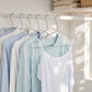 100x Stainless Steel Clothes Hangers Metal Wire Hangers