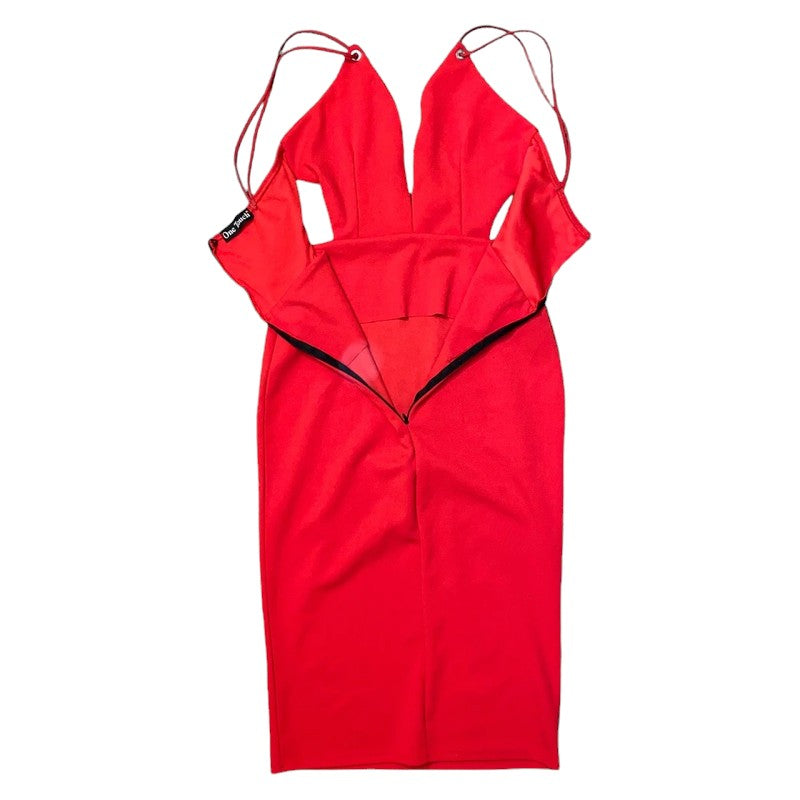 red dress - Sustainable fashion uk - vintage clothing - eco-friendly apparel - online fashion shop