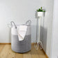 Laundry Basket Dirty Washing Clothes Storage Folding Cotton Organic Hamper Bag