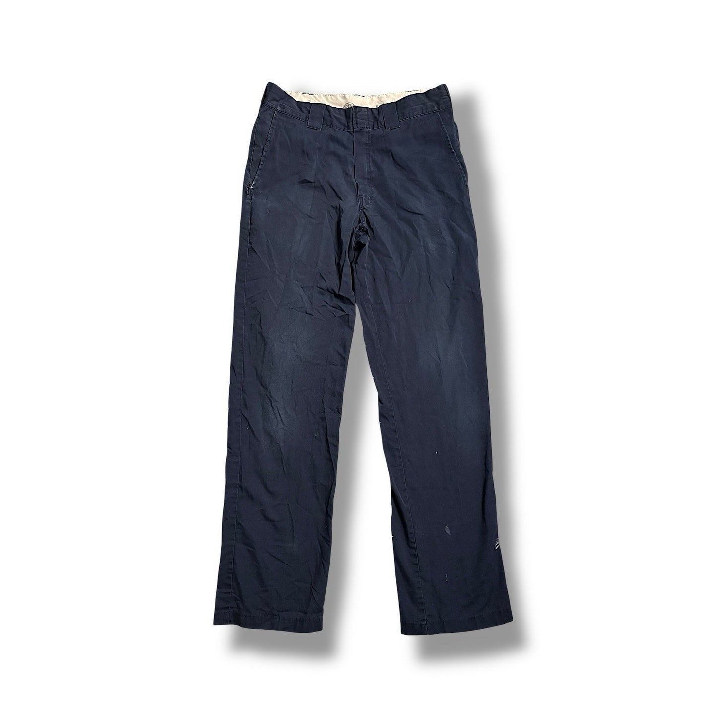 Dickies Jeans Men 34 Navy Regular Fit Pants Vintage Trousers Straight Leg Chino