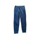 Roberto Cavalli Y2k Velour Track Pants Size S Blue Rhinestone Logo Joggers Uk