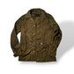 PRADA Womens Jacket Size 40 UK 10 Olive Rain Coat Spring Uniform Style Y2K