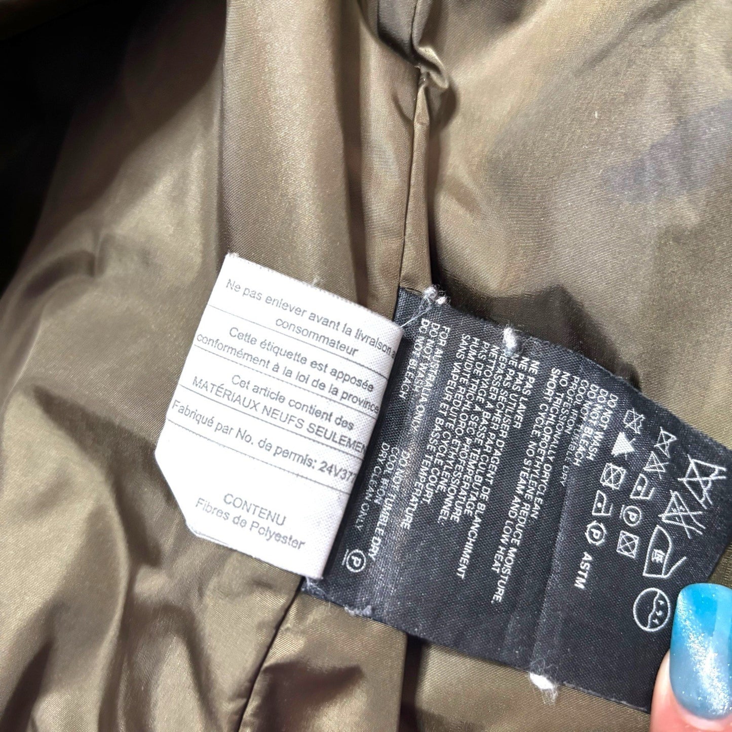 PRADA Womens Jacket Size 40 UK 10 Olive Rain Coat Spring Uniform Style Y2K
