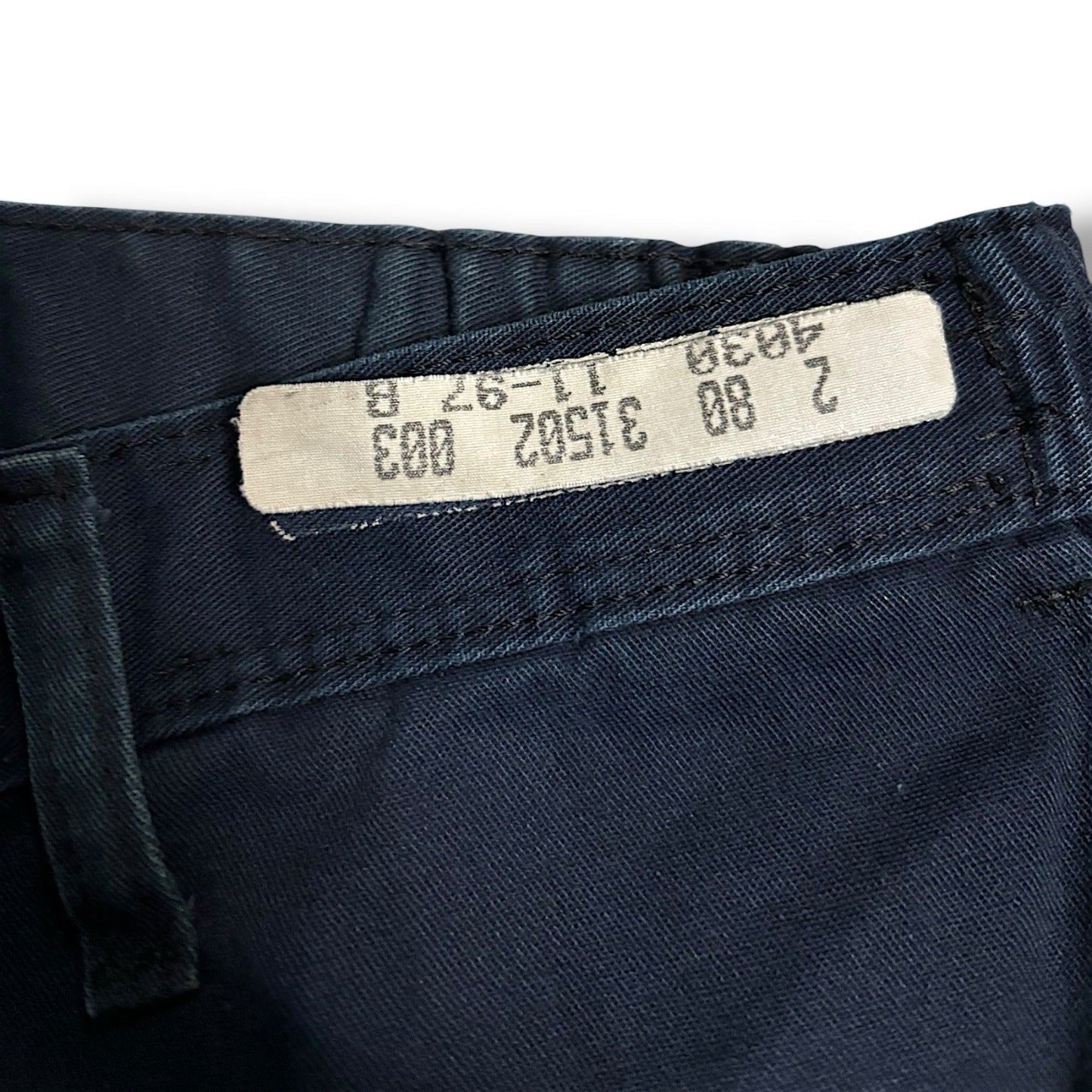 dickies Jeans Men’s 36 In Industrial Pants Navy Vintage Dark Wash Straight Leg