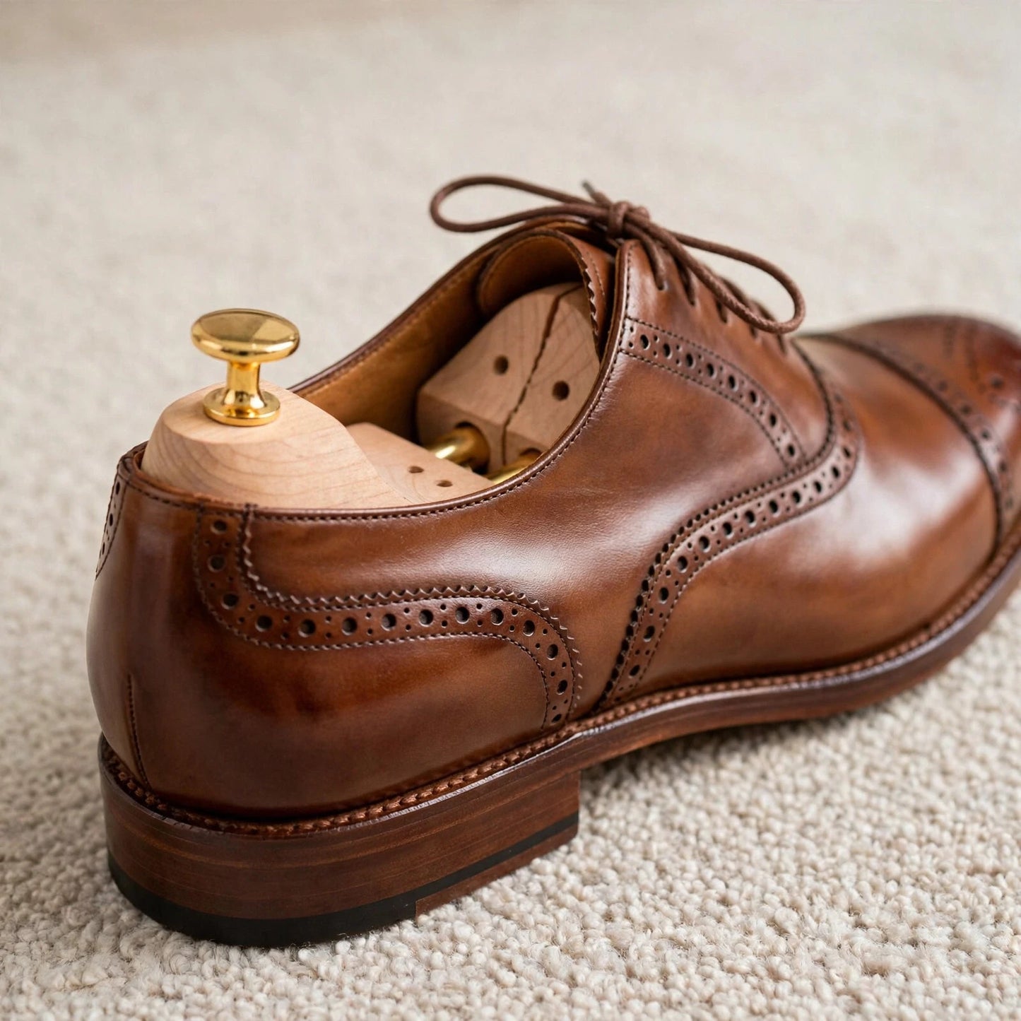 Shoe tree men's wooden shoe care stretcher UK8-10
