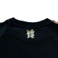 Crop Top T-Shirt Black Petite Adidas Jamaican Flag Print (XS) - Fashion Aftermath