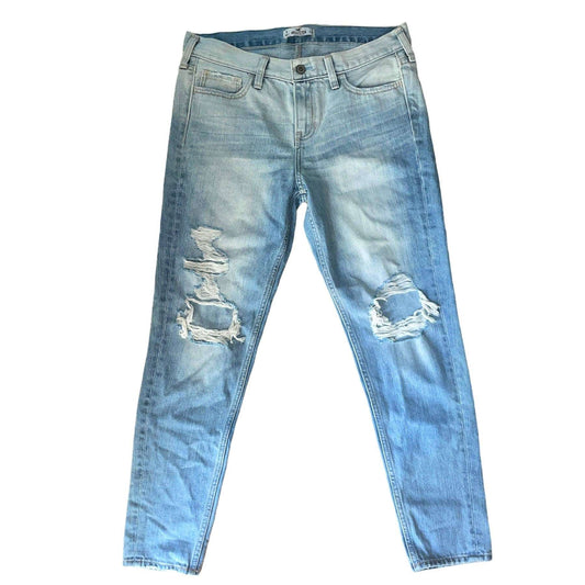 Hollister: Mom Jeans Destroyed style Y2K (S) - Fashion Aftermath