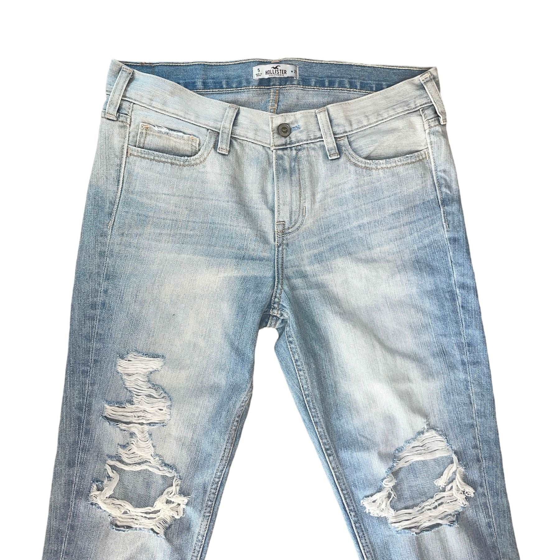 Hollister: Mom Jeans Destroyed style Y2K (S) - Fashion Aftermath