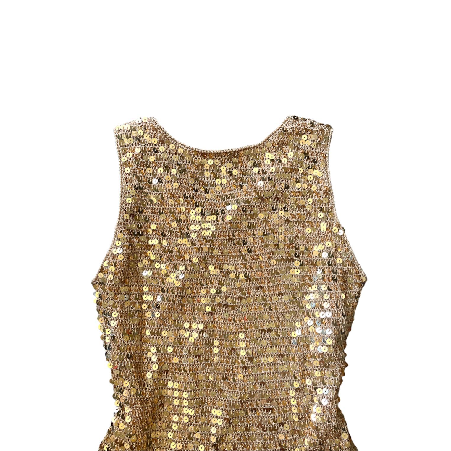 Sequin Tank Top Fashion Aftermath