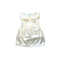 White Silk Dress Fashion Aftermath